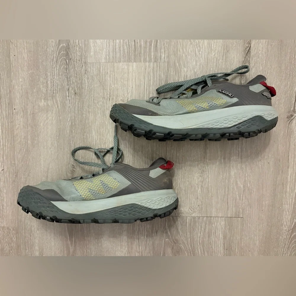Women’s Size 10 Karhu‎ Ikoni Gray Blue Green Trail Shoes